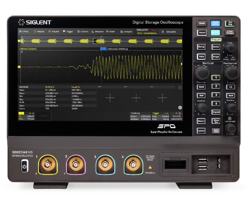 SDS2000X HD系列示波器