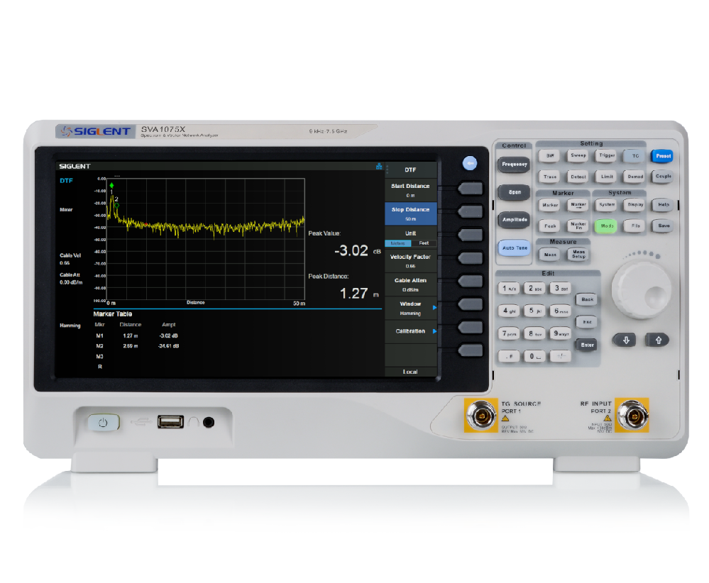 SVA1000X 系列矢量网络&频谱分析仪