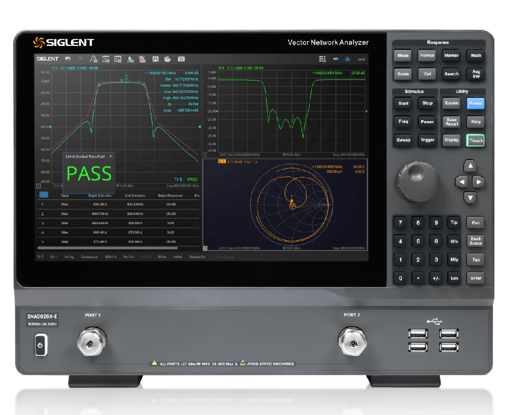 SNA5000X-E系列矢量网络分析仪